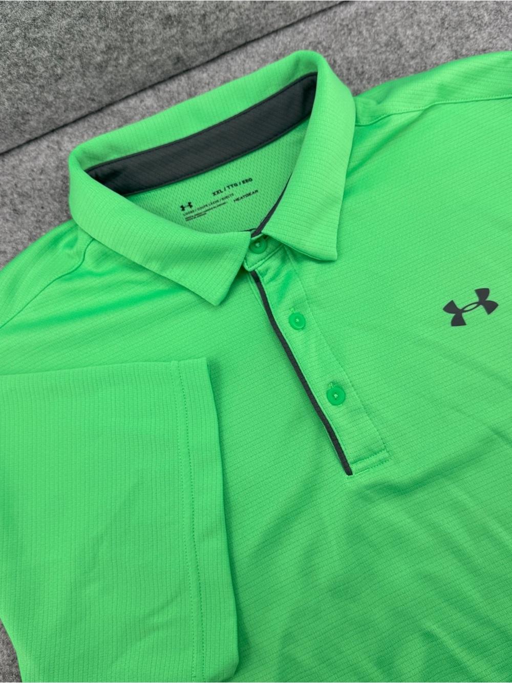 Under Armour Men’s Green Performance Polo Shirt XXL